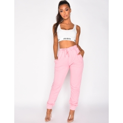 Pantalon fashion jogging mollet s femme