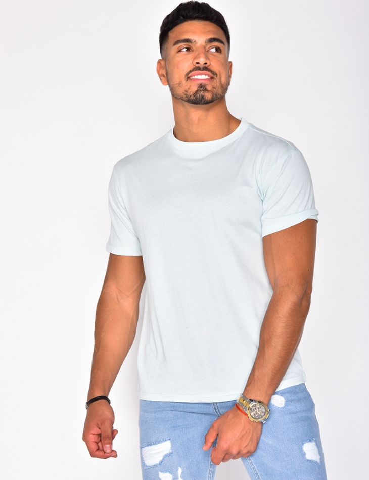 T-shirt basic col rond