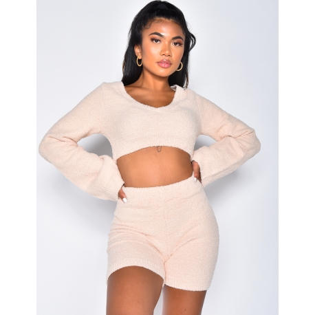 Super Soft Short Jumper and Shorts Co-ord