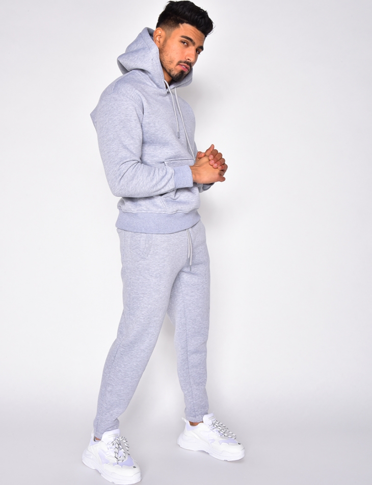 Sweatshirt with Hood and Jogging Bottoms Tracksuit