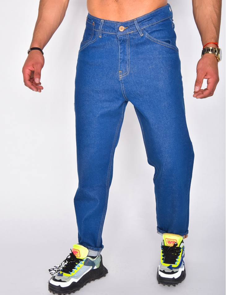 Pantalon jean large homme hotsell