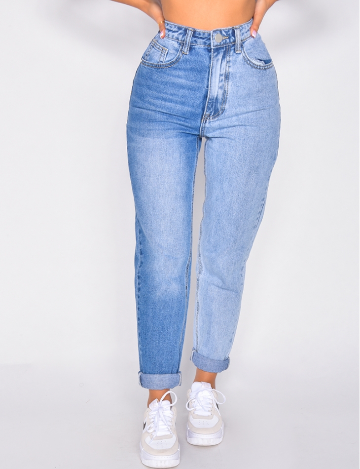 Jeans bi-color