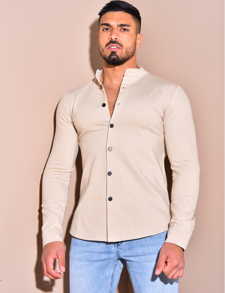 Chemise col rond