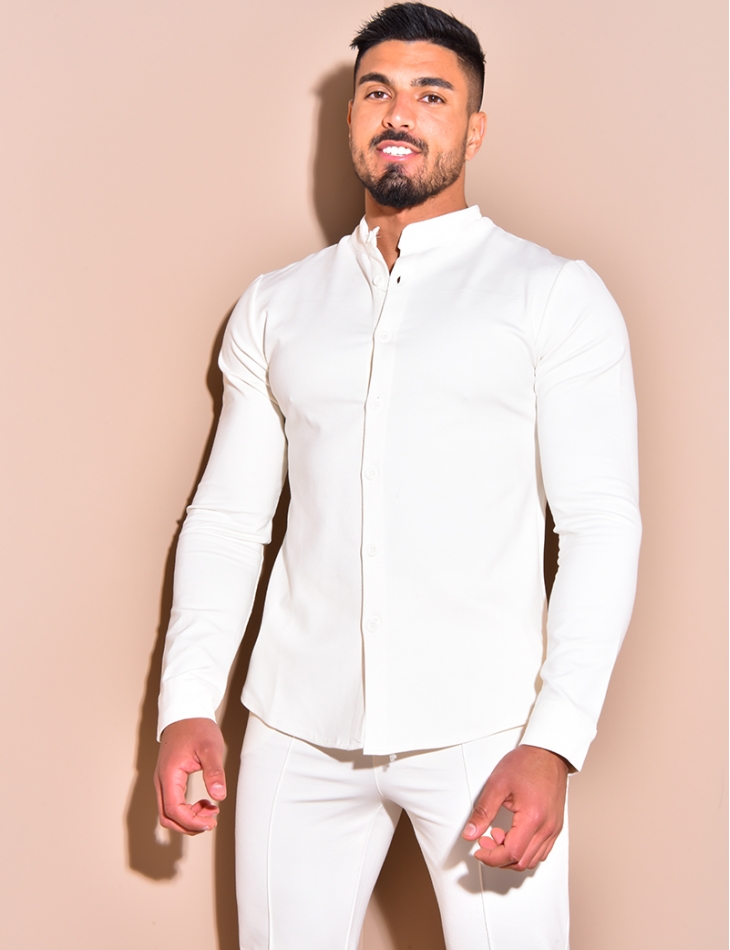 Chemise col rond