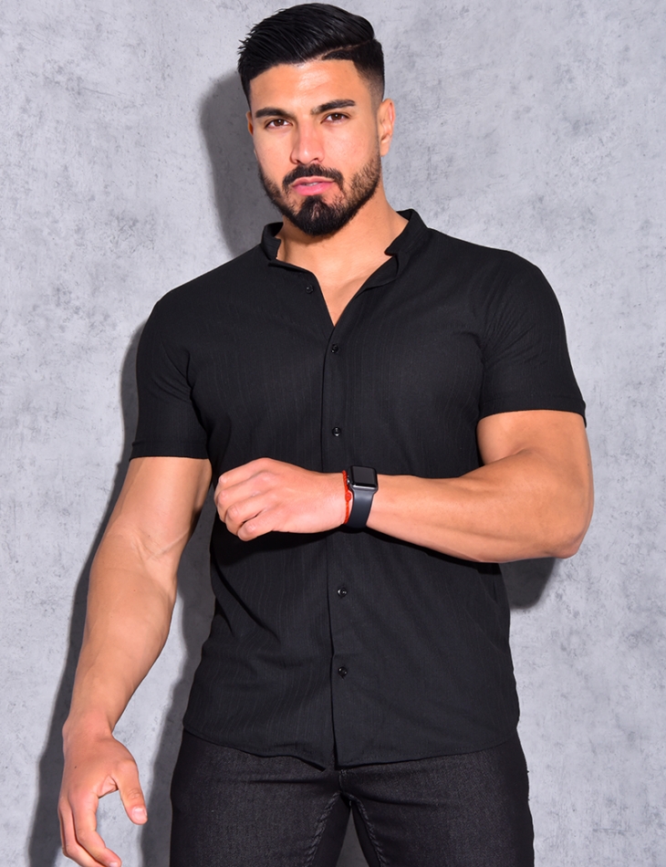 Chemise manches courtes basic