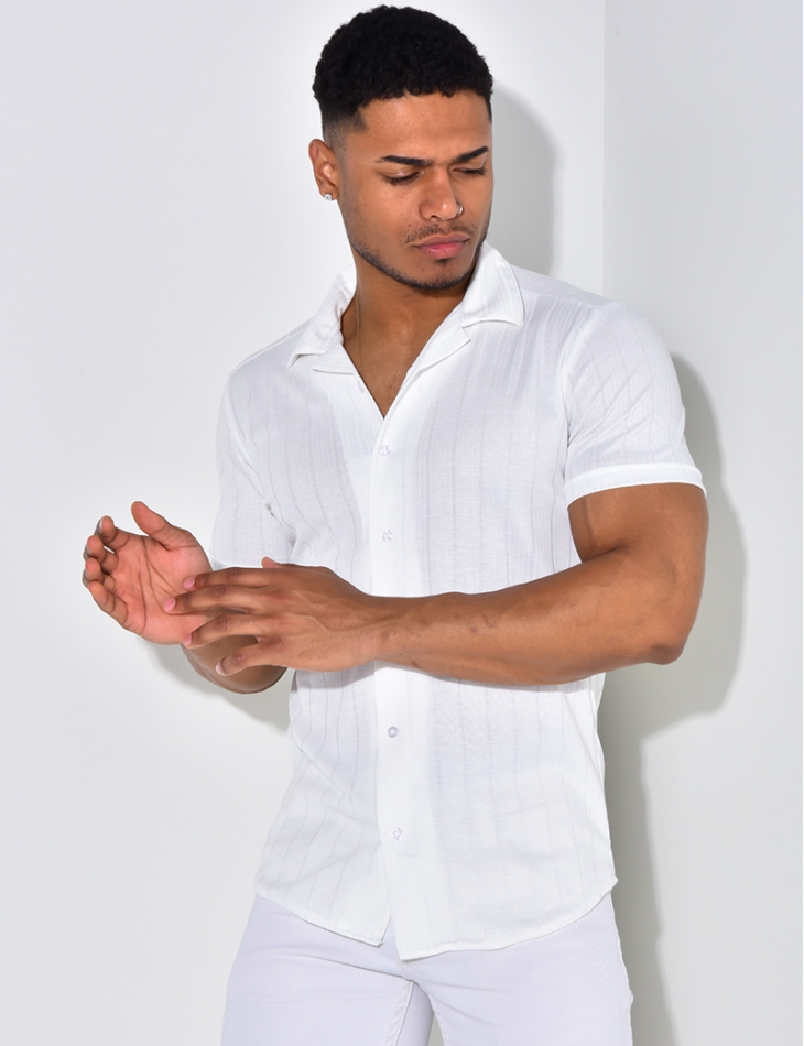 Chemise manches courtes basic