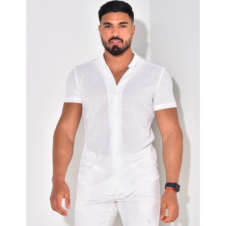 Chemise manches courtes basic