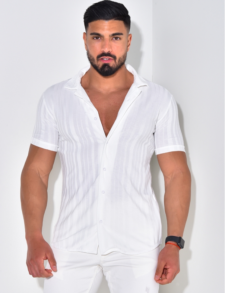 Chemise manches courtes basic