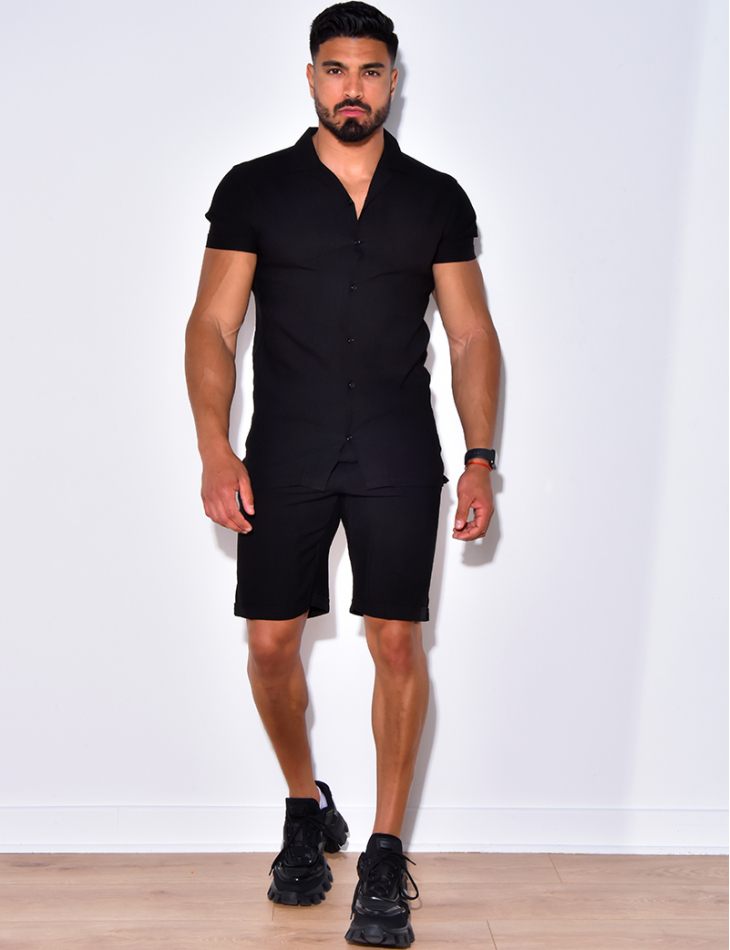 Ensemble short et chemise