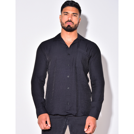 Chemise manche longues avec poches