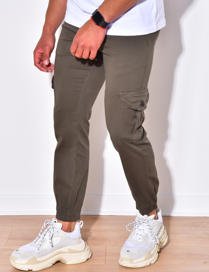 Pantalon cargo à poches