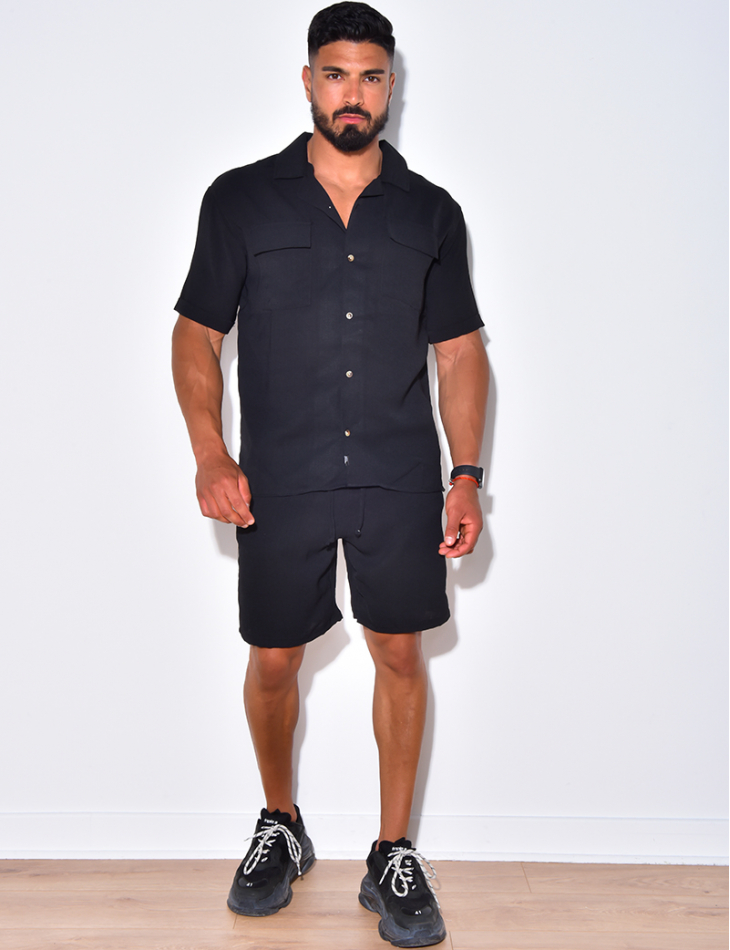 Ensemble chemise et short léger