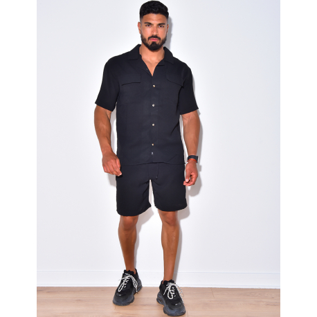 Ensemble chemise et short léger