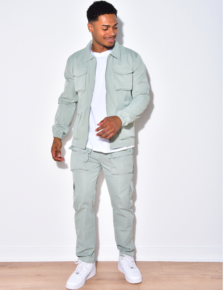 Cargo Jacket with Pockets