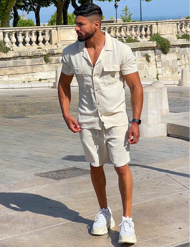 Ensemble chemise et short léger