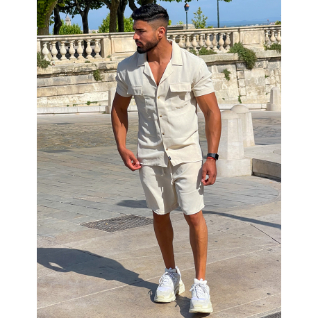 Ensemble chemise et short léger