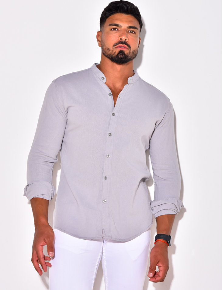 Chemise manches longues