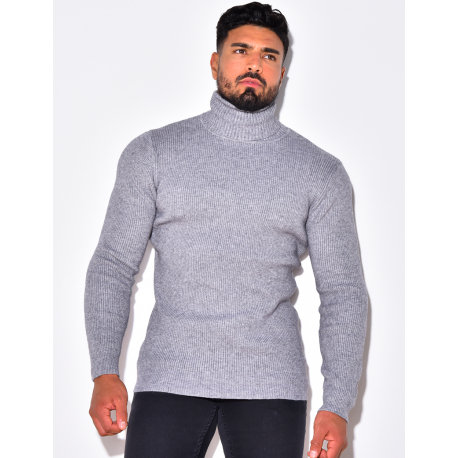 Pull col roulé basic