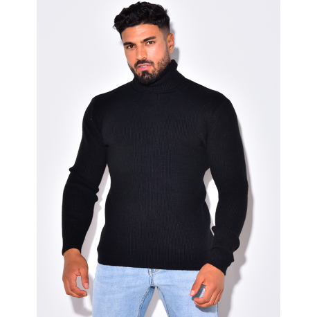 Pull col roulé basic