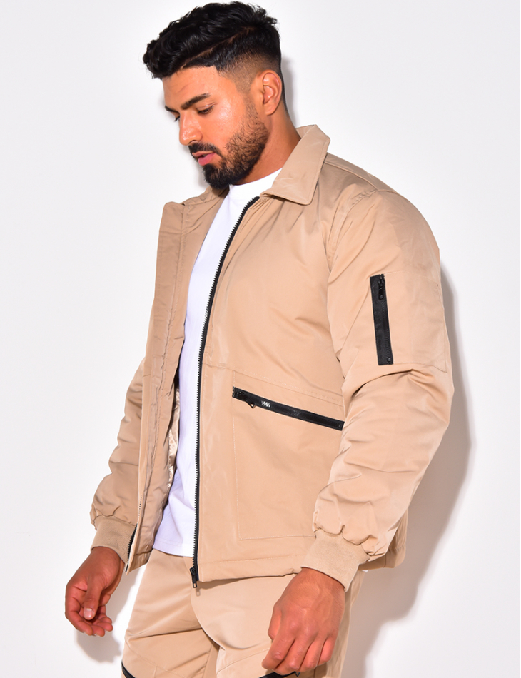 Blouson homme zippe