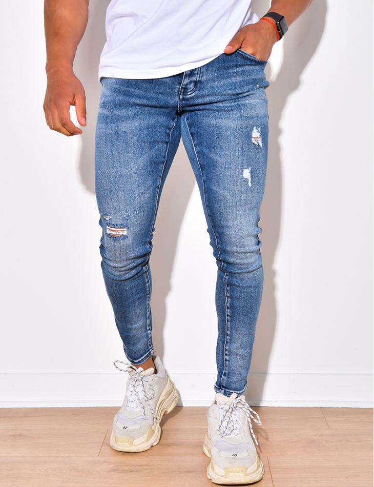 Ripped Slim Fit Jeans