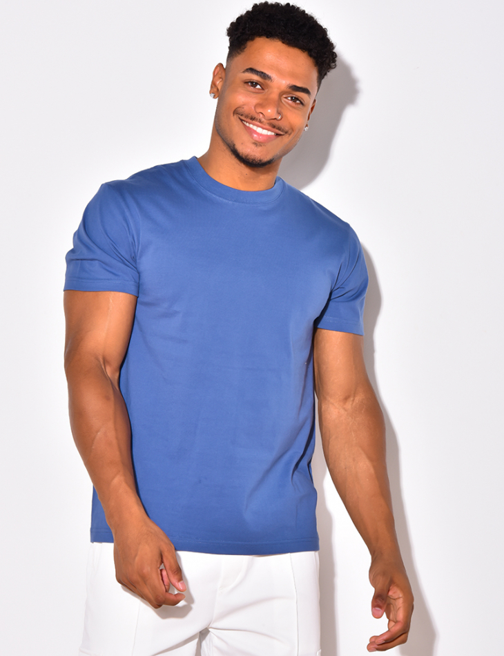 T shirt basique homme on sale