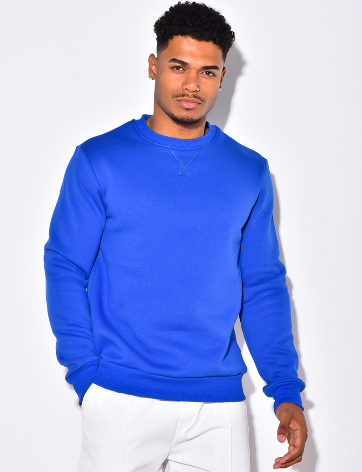 Men's basic sweatshirt on sale