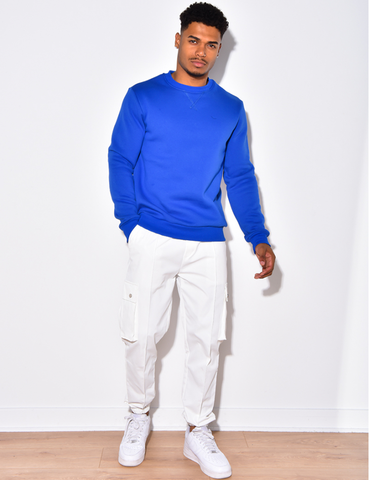 Men's basic sweatshirt on sale