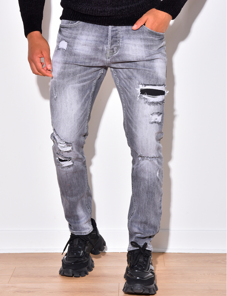 Jeans homme destroy