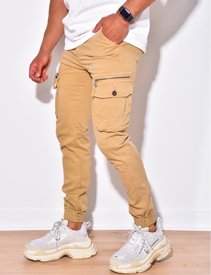 Pantalon cargo à poches