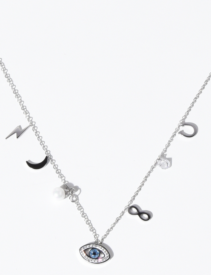 Collier breloque avec oeil