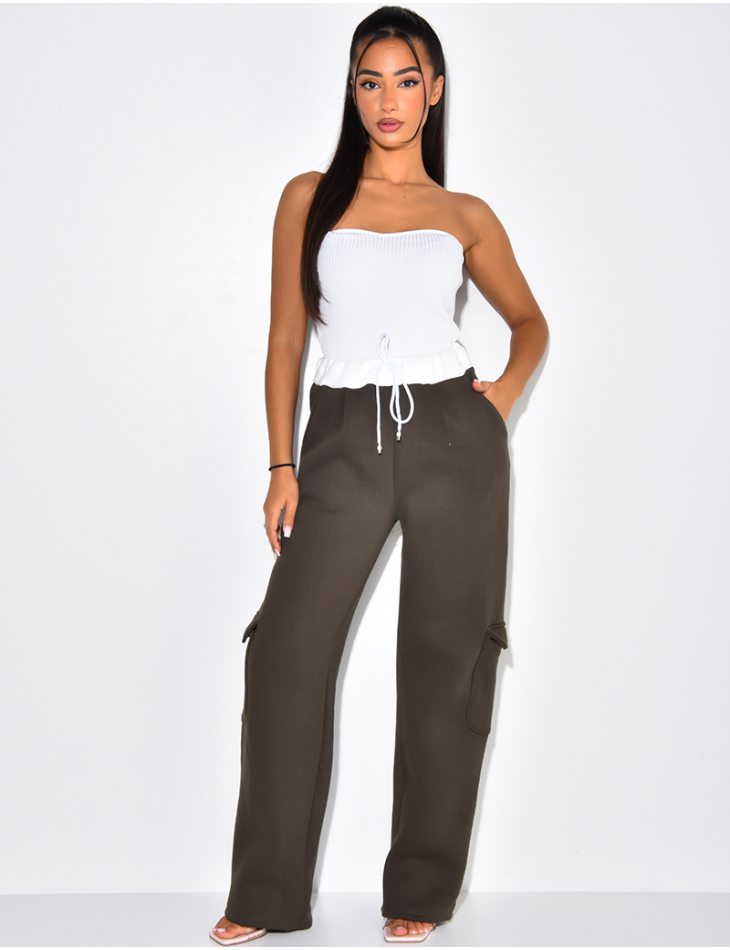 Jogging bottoms with pockets sale