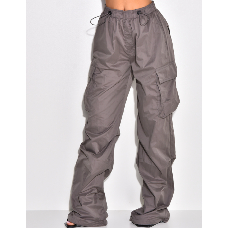 Pantalon cargo multipoches