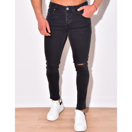 Jeans homme destroy au genou