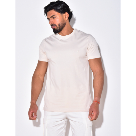 T-shirt basic brodé "B"