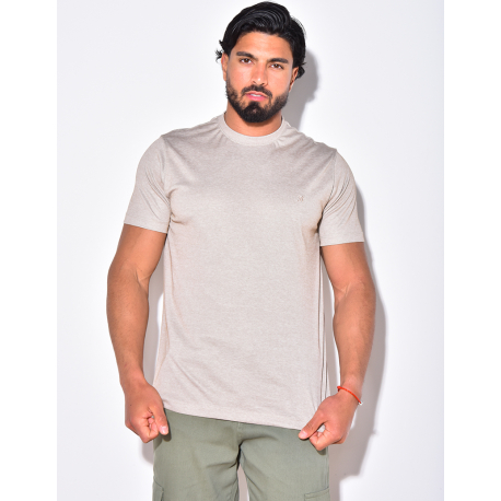 T-shirt basic brodé "B"