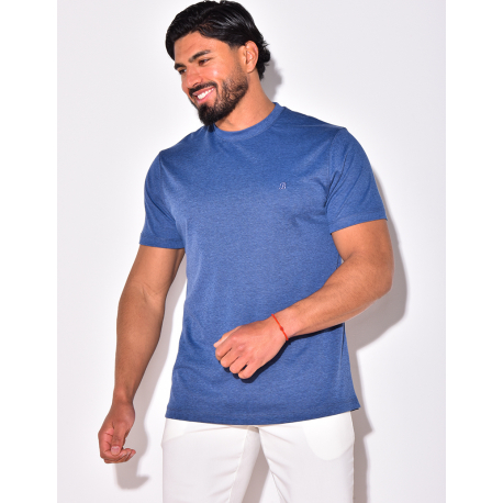 T-shirt basic brodé "B"