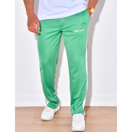 Pantalon de jogging à bandes "essence of life"