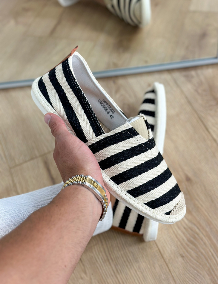 Espadrilles rayées