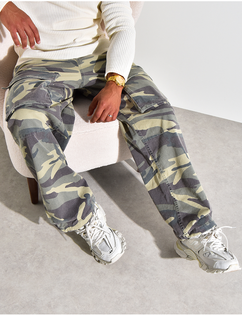 Pantalon bouffant camo sale