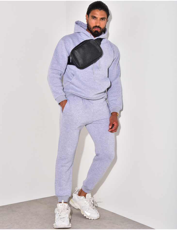 Ensemble sweat et jogging molletonné