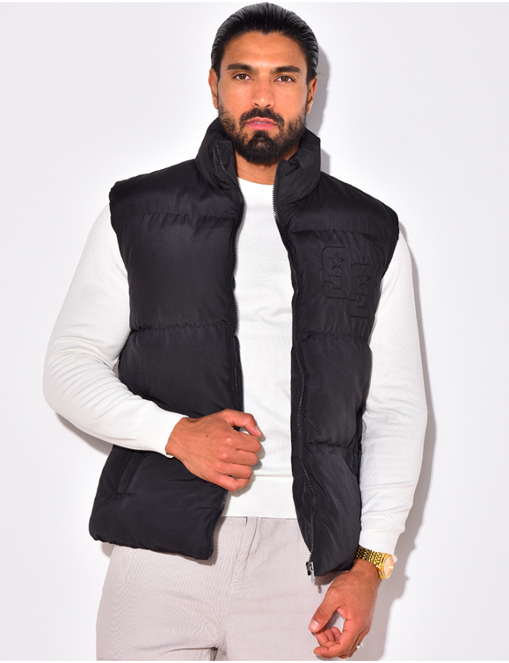 "99" sleeveless down jacket