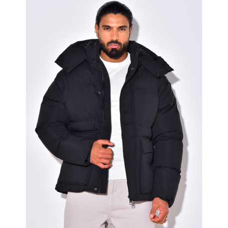 Men's quilted down jacket