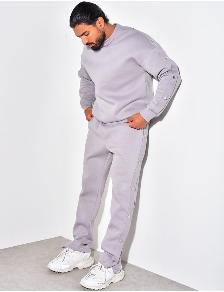 Sweatshirt trousers set sale