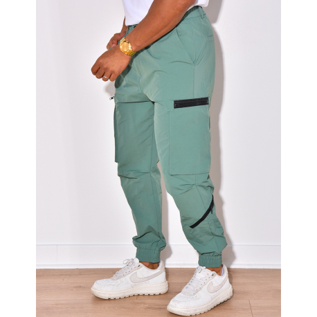 Pantalon parachute cargo