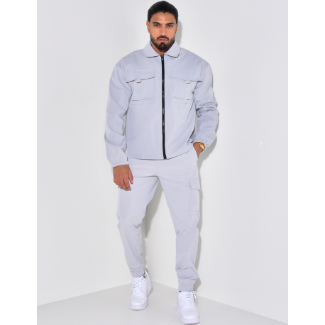 Ensemble cargo homme