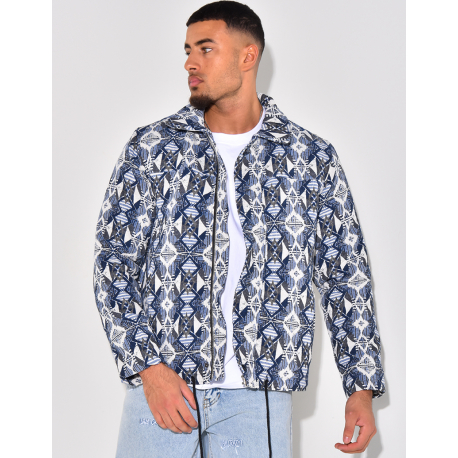 Veste épaisse à motifs