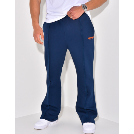 Pantalon de jogging à couture apparente "Différent"