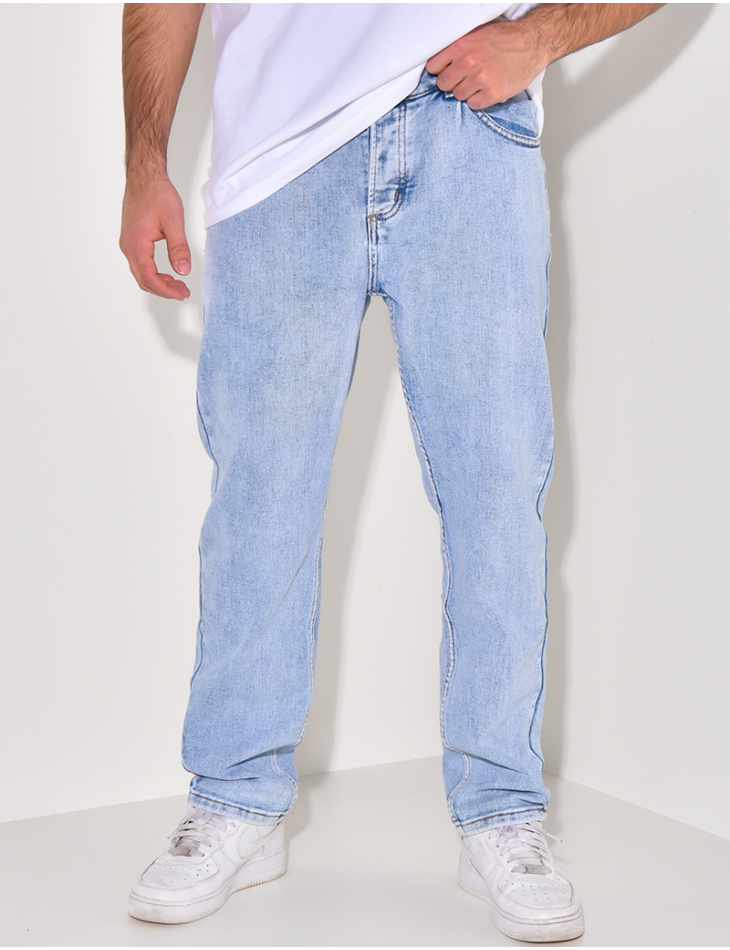 Jeans coupe droite