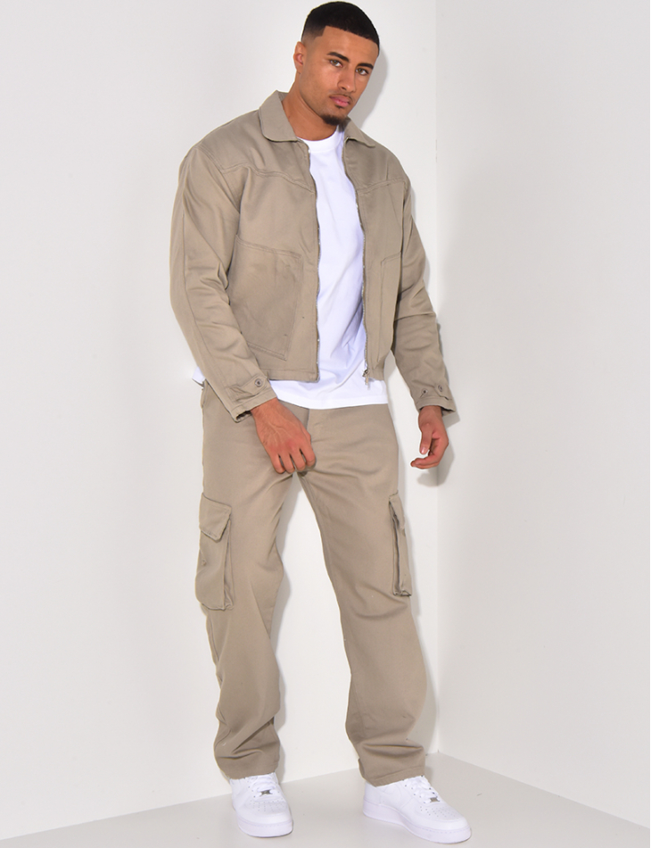   Ensemble cargo pantalon et veste